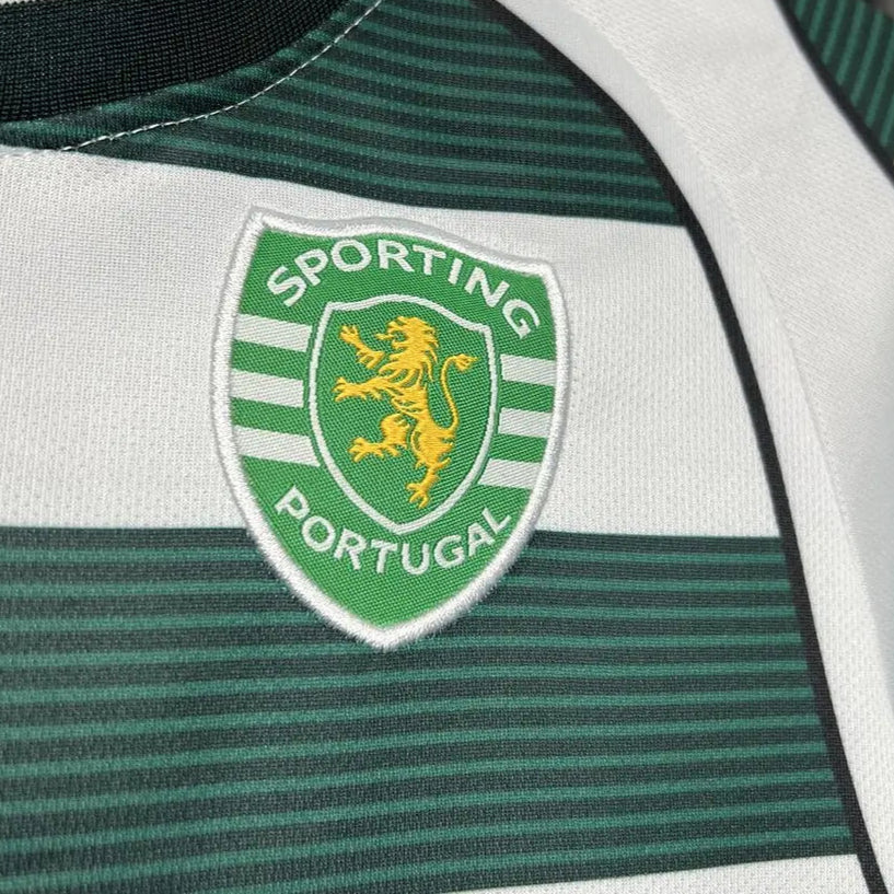 Kids Retro Sporting Home Shirt 02/03