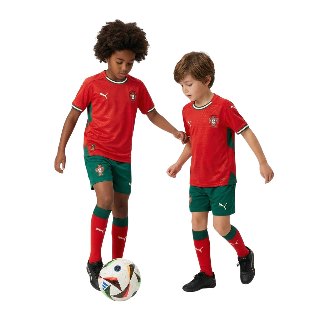Kids Portugal Home Shirt 25/26 - World Cup 2026