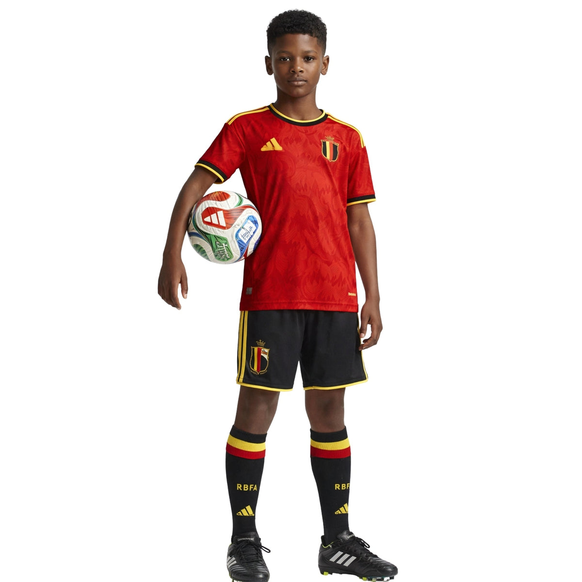Kids Belgium Home Shirt 26/27 - World Cup 2026
