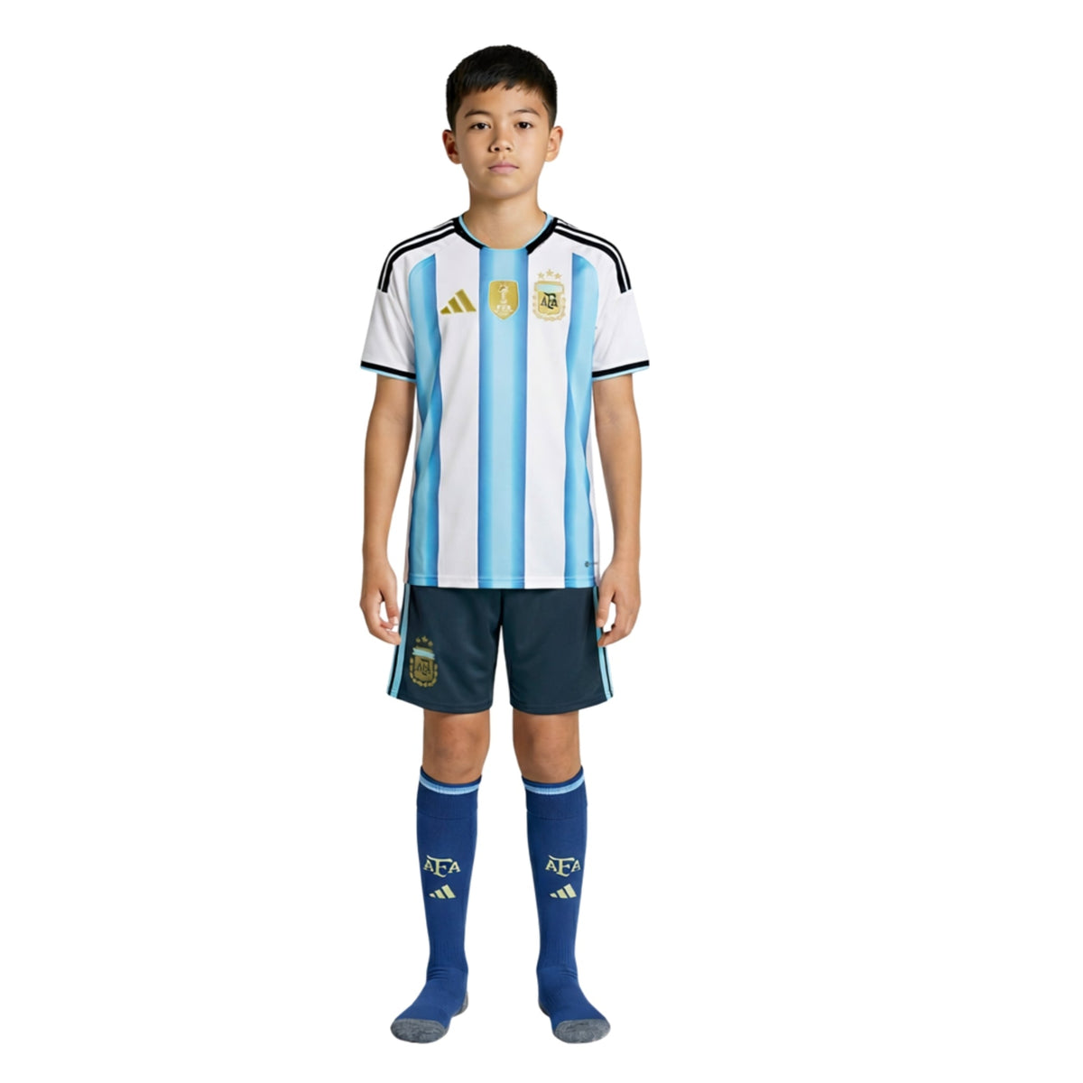 Kids Argentina Home Shirt 26/27 - World Cup 2026