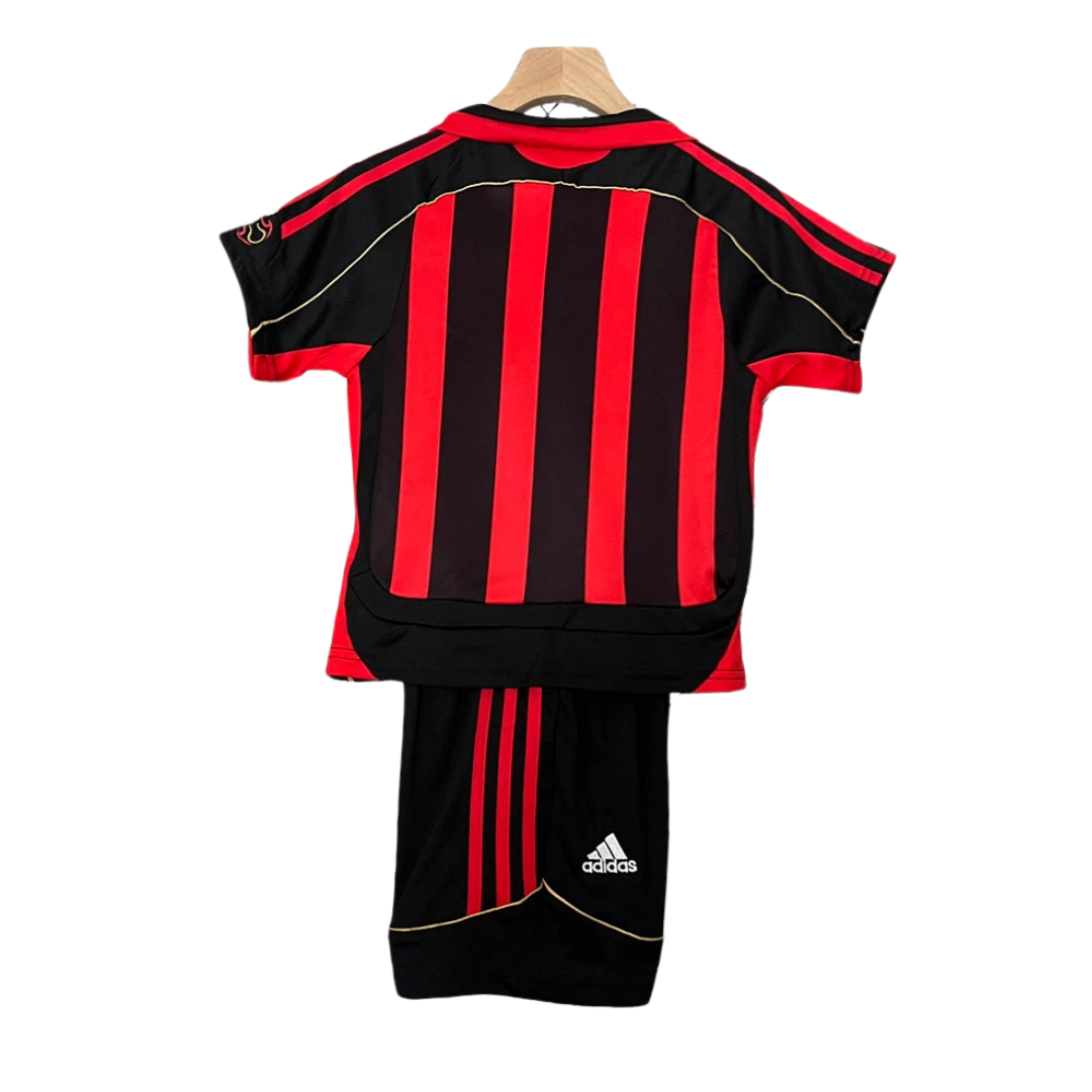 Kids Retro AC Milan Home Kit 06/07