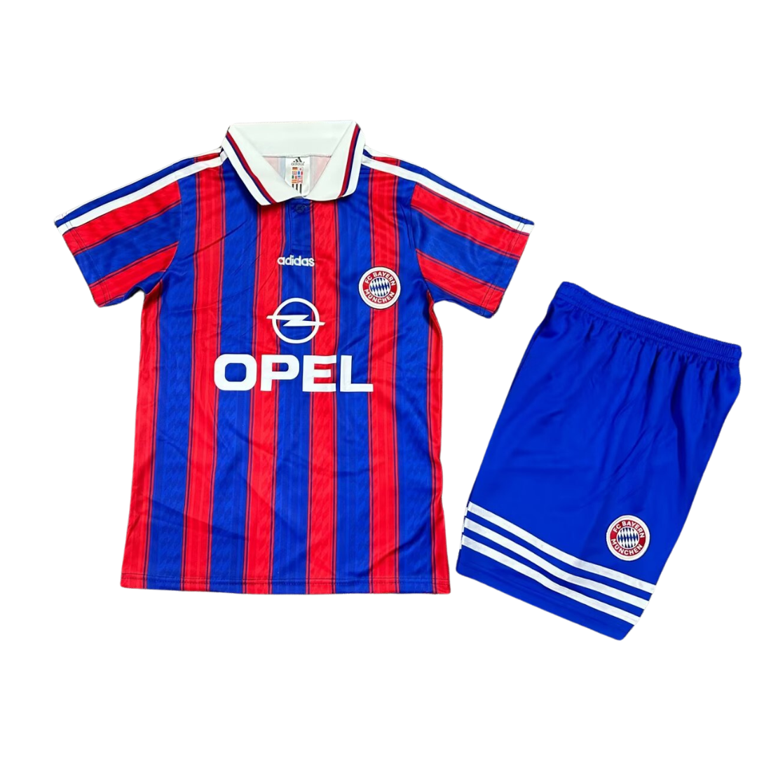 Kids Retro Bayern Munich Home Kit 95/97
