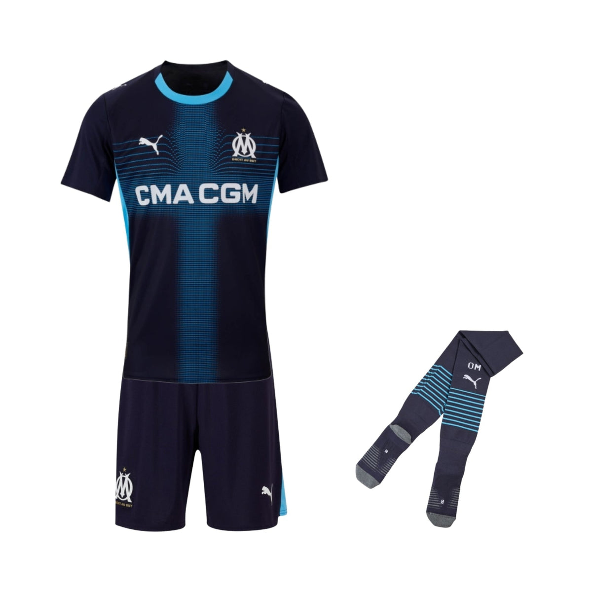 Kids Olympique Marseille Away Shirt 25/26