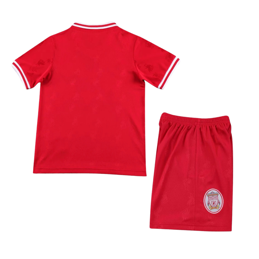 Kids Retro Liverpool Home Kit 96/97