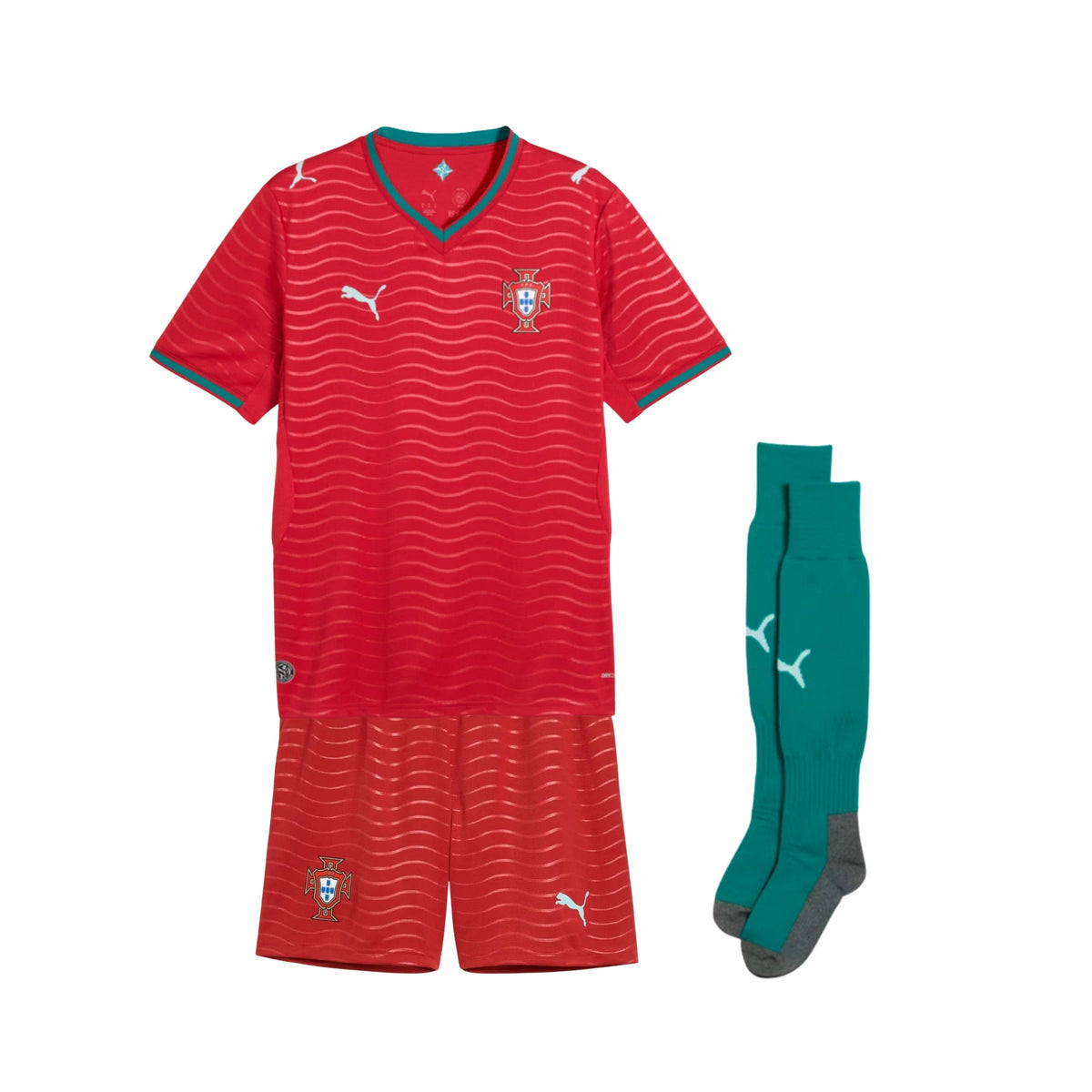 Kids Portugal Home Shirt 26/27 - World Cup 2026