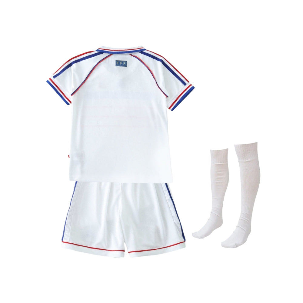 Kids Retro France 98 Away Shirt 98/99 - World Cup 1998