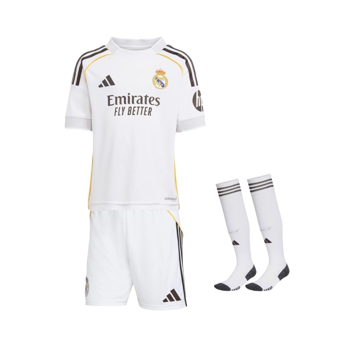 Kids Real Madrid Home Shirt 25/26