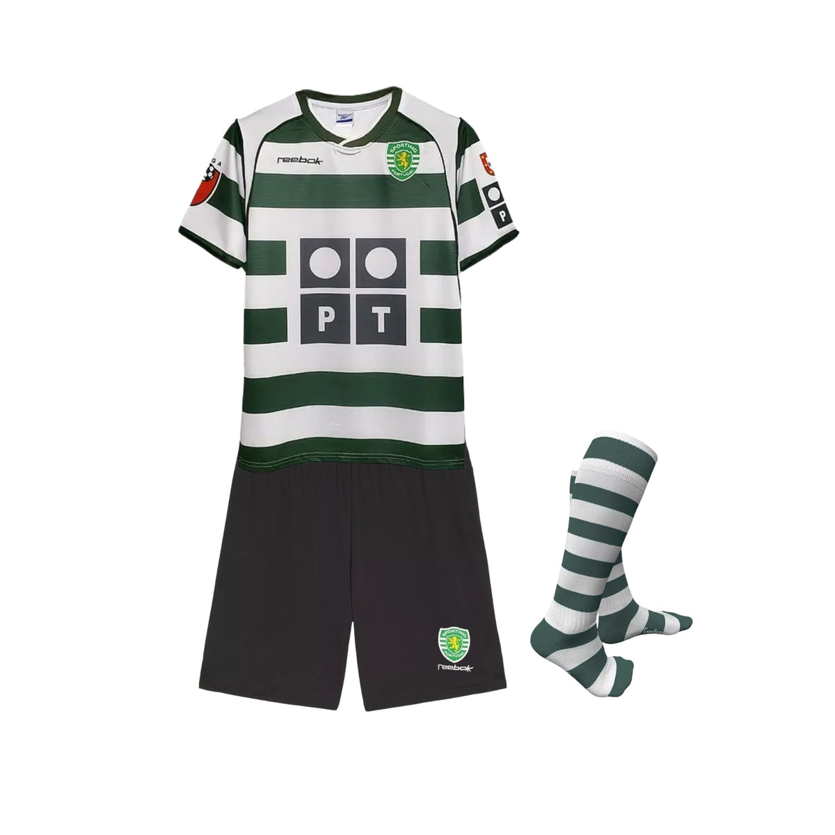 Kids Retro Sporting Home Shirt 02/03