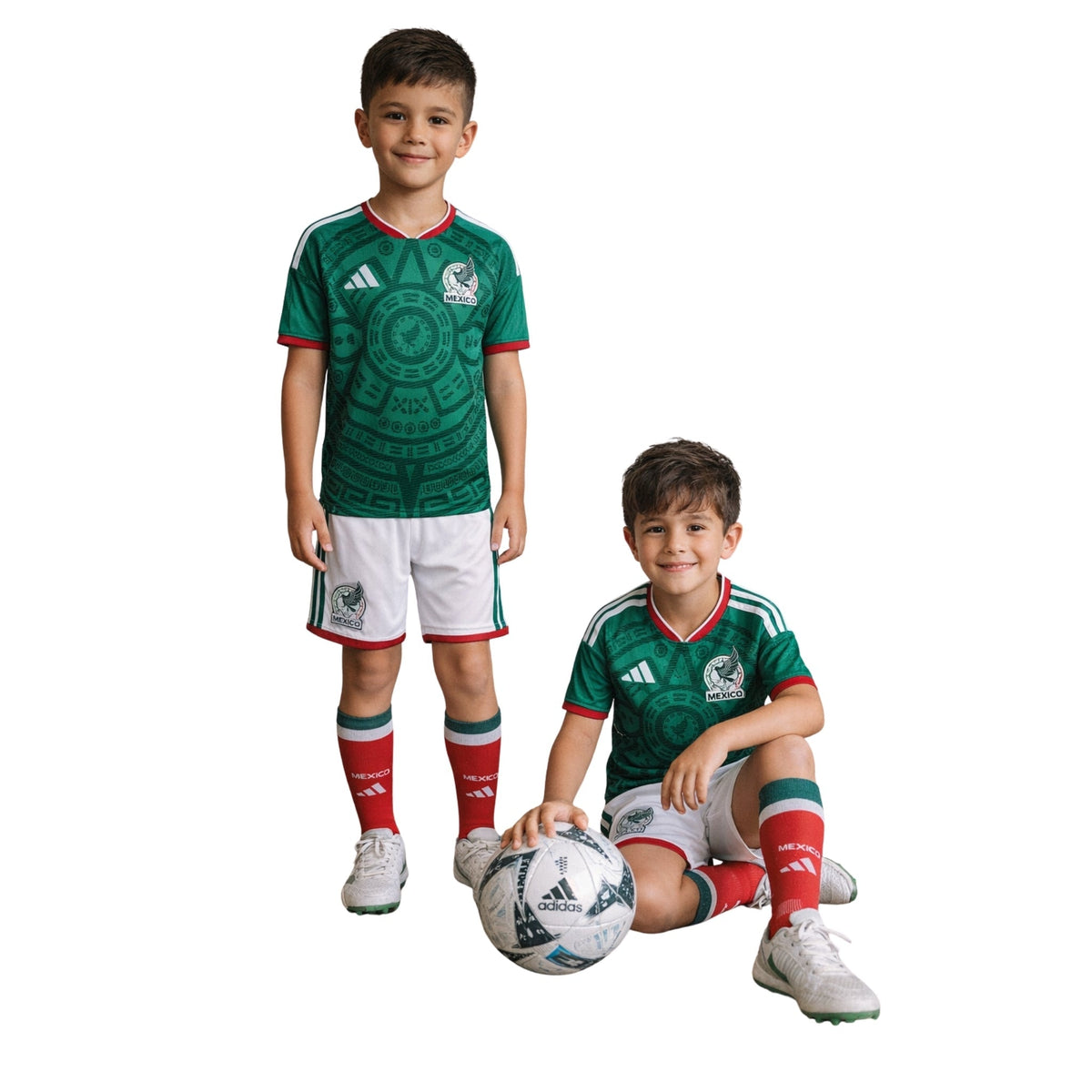 Kids Mexico Home Shirt 26/27 - World Cup 2026