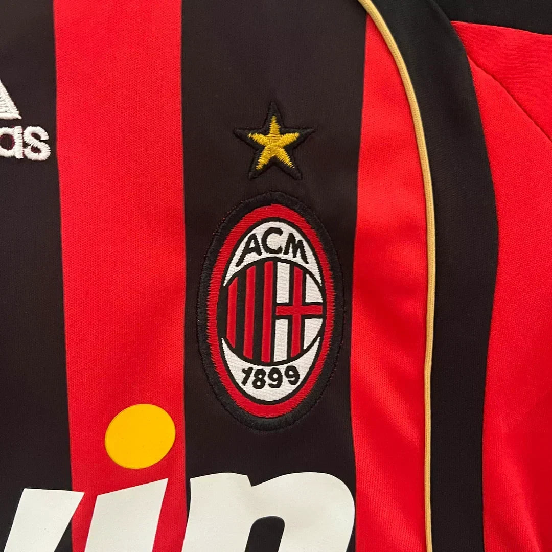 Kids Retro AC Milan Home Kit 06/07