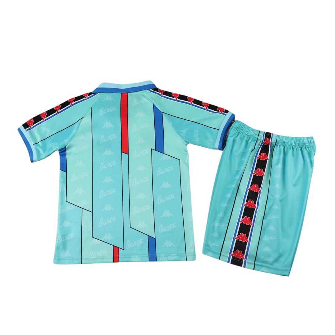 Kids Retro Barcelona Away Kit 96/97