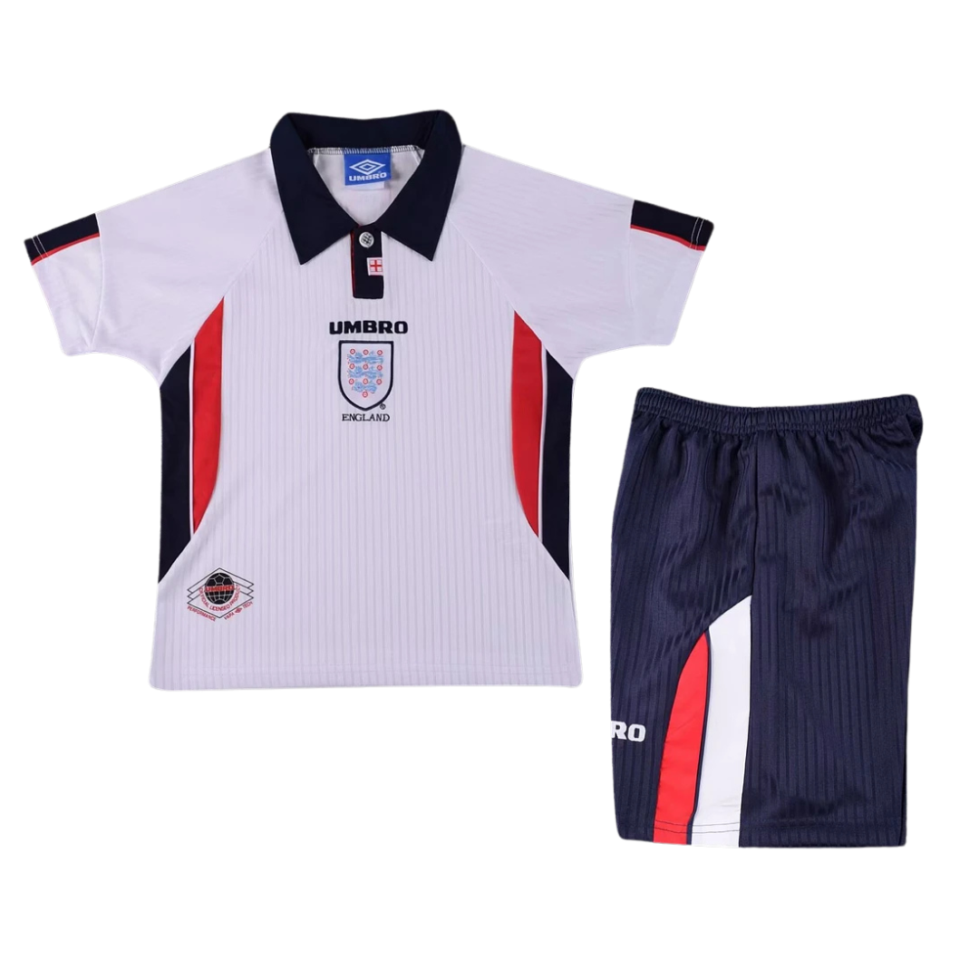 Kids Retro England Home Kit 1998