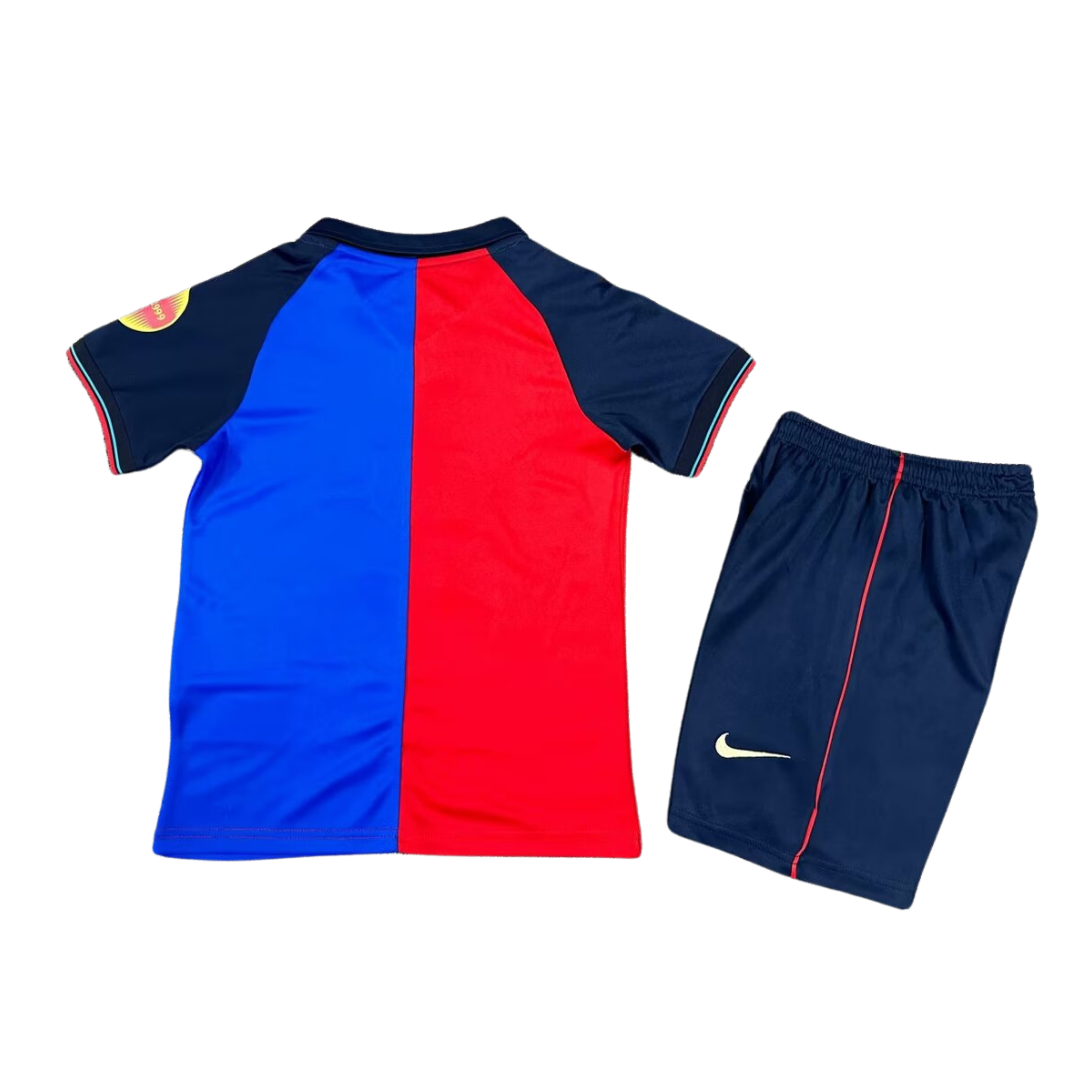 Kids Retro Barcelona Home Kit 99/00