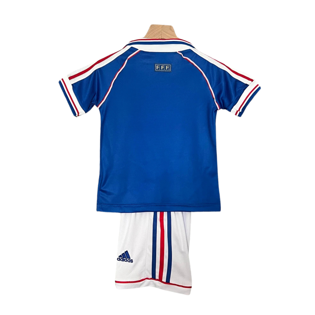 Kids Retro France Home Kit 1998