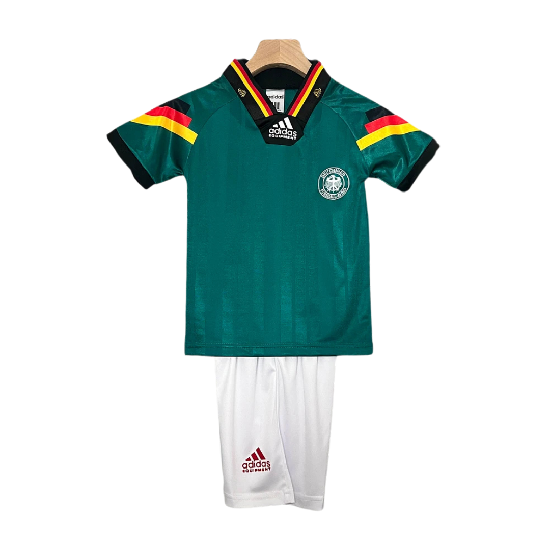 Kids Retro Germany Away Kit 1992