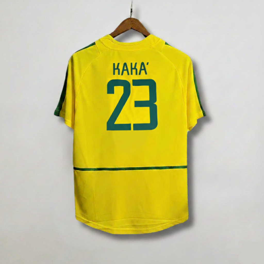 Kaká Brazil Home 2002 Jersey