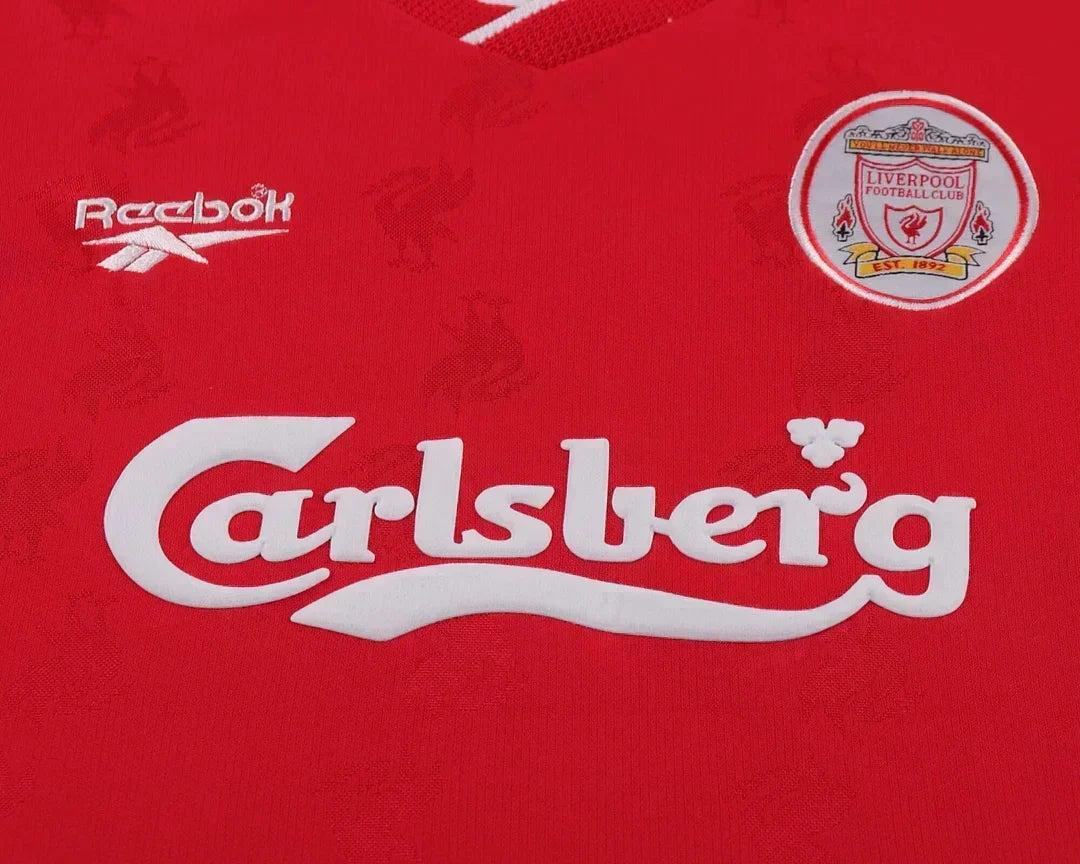 Kids Retro Liverpool Home Kit 96/97