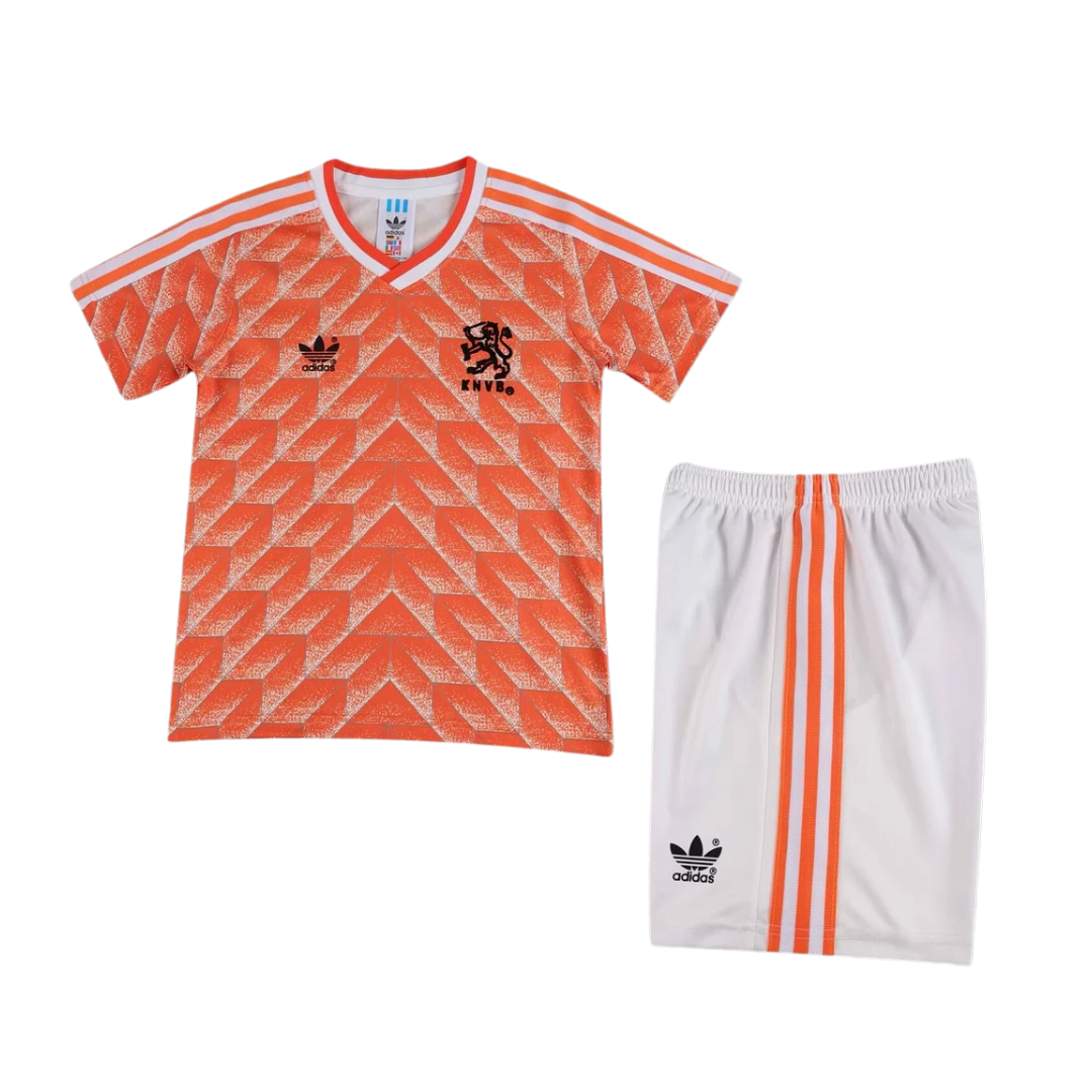 Kids Retro Netherlands Home Kit 1988
