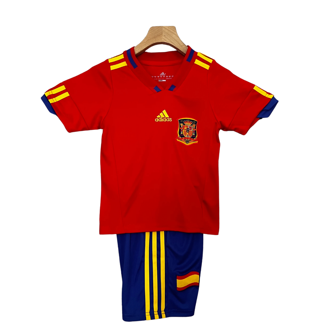 Kids Retro Spain Home Kit 2010