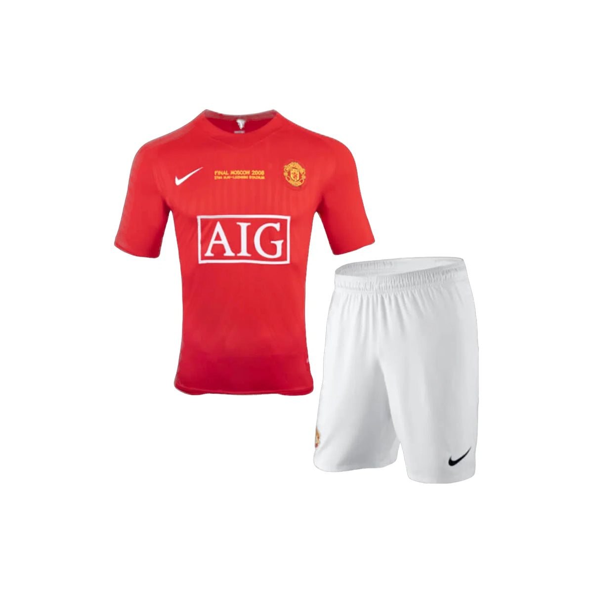 Kids Retro Manchester City Shirt 07/08