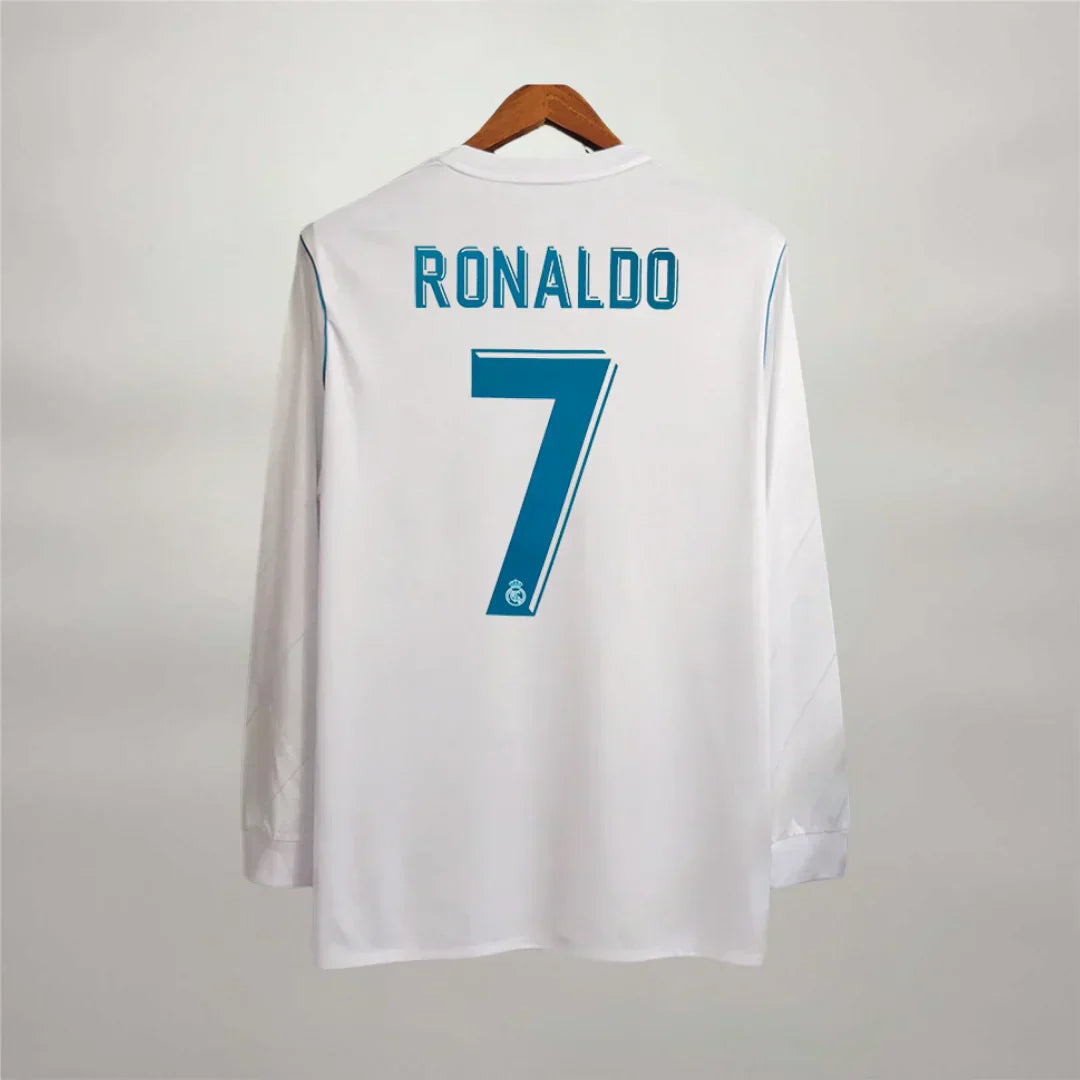 Cristiano Ronaldo CR7 Real Madrid Long Home Jersey 2018